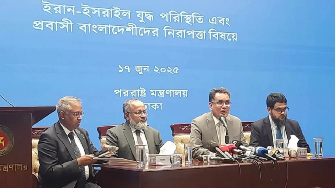 তেহরানে দূতাবাসের ৪০ জনকে নিরাপদ স্থানে সরানোর কাজ চলছে: পররাষ্ট্রসচিব